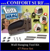 INSTA HANG Wall Hook Drywall Hangers with 47 Piece Set
